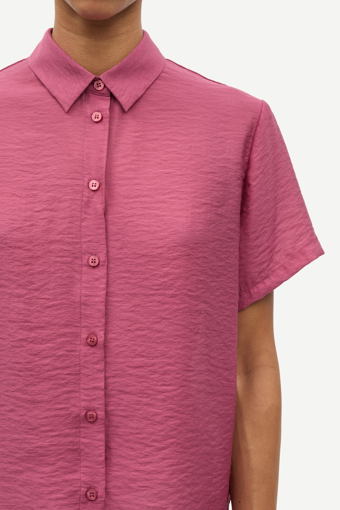 Samsøe Samsøe Saminna SS Shirt Dry Rose - Mojo Independent Store