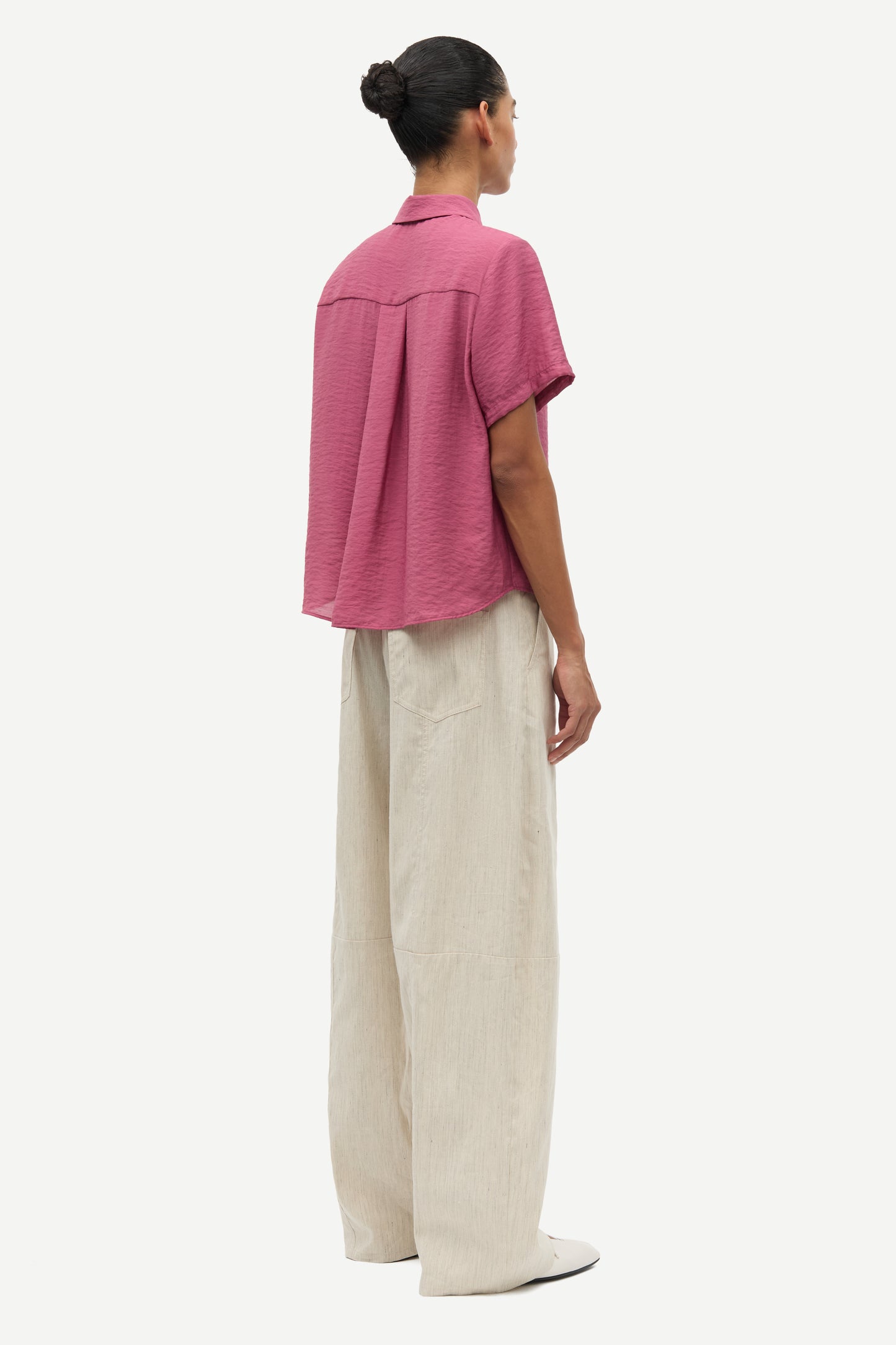Samsøe Samsøe Saminna SS Shirt Dry Rose - Mojo Independent Store