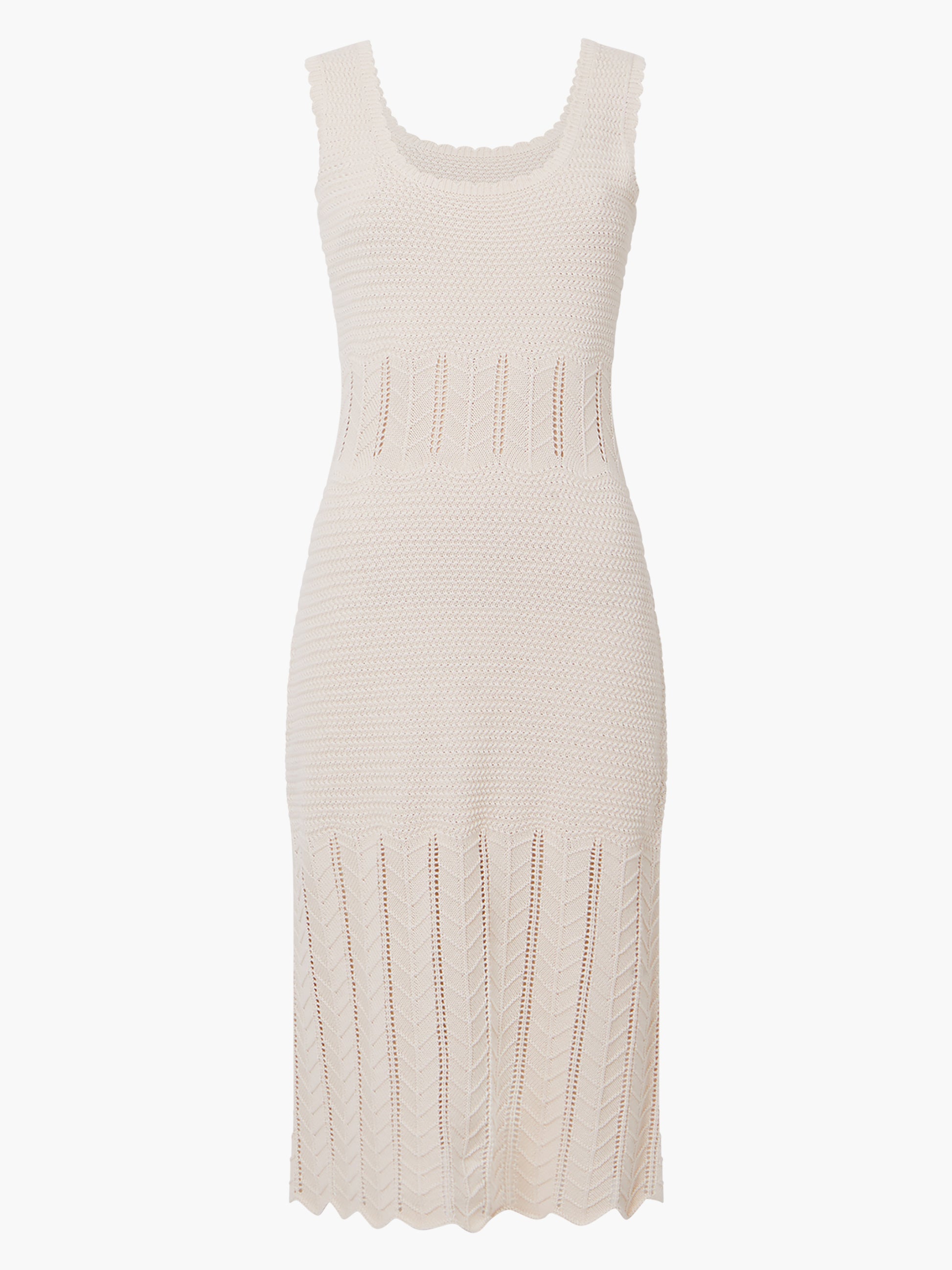 nellis cotton crochet dress French Connection Nellis Cotton Crochet Dress In Black - 20% Off