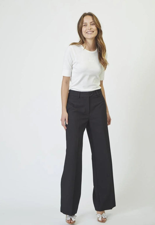 Co'Couture Vola Wide Pant Black - Mojo Independent Store