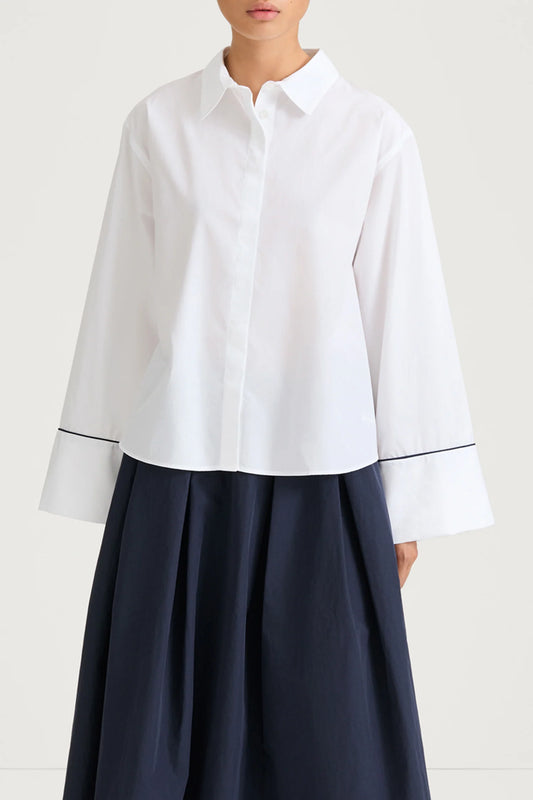 Stylein Jovanna Shirt White - Mojo Independent Store