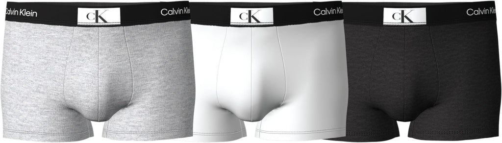 Calvin Klein 3 Pack Trunk Black/White/Grey Heather