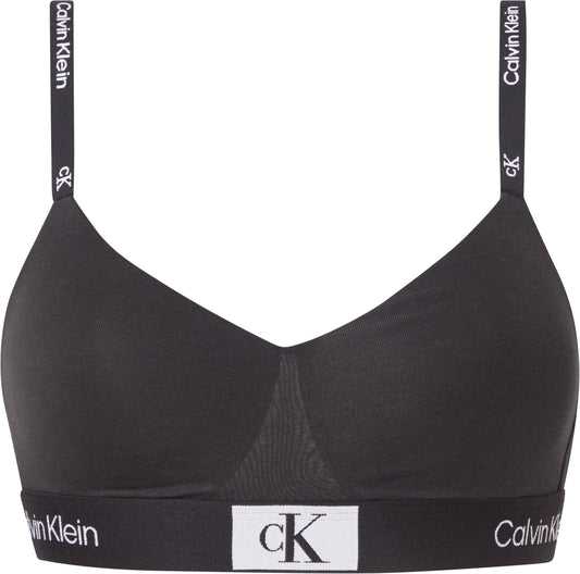 Calvin Klein Lightly Lined Bralett Black