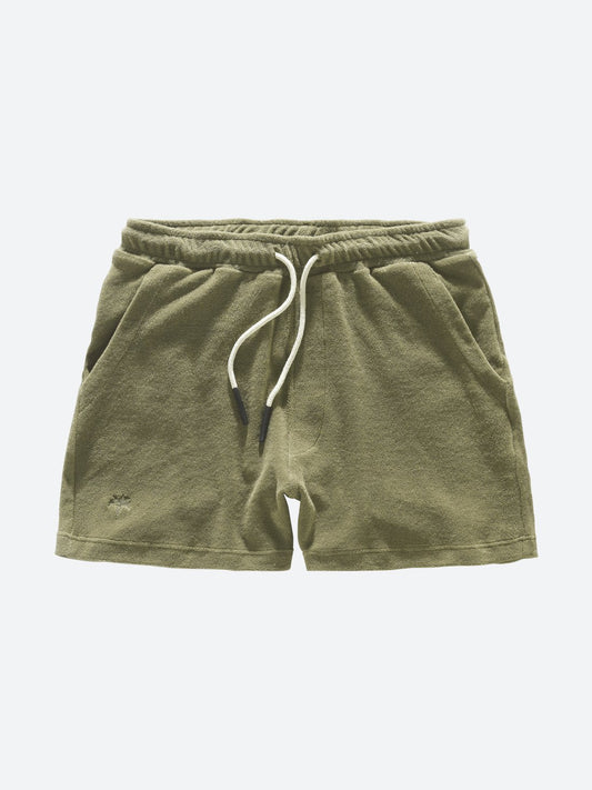 Oas Khaki Terry Shorts - Mojo Independent Store