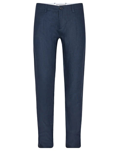Bruun & Stengade Enrique Regular Fit Chinos Navy - Mojo Independent Store