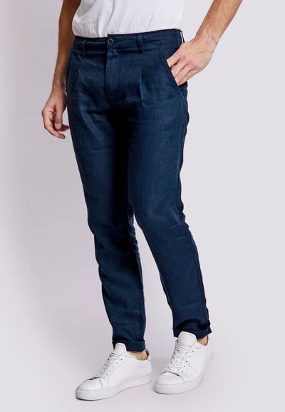 Bruun & Stengade Enrique Regular Fit Chinos Navy - Mojo Independent Store
