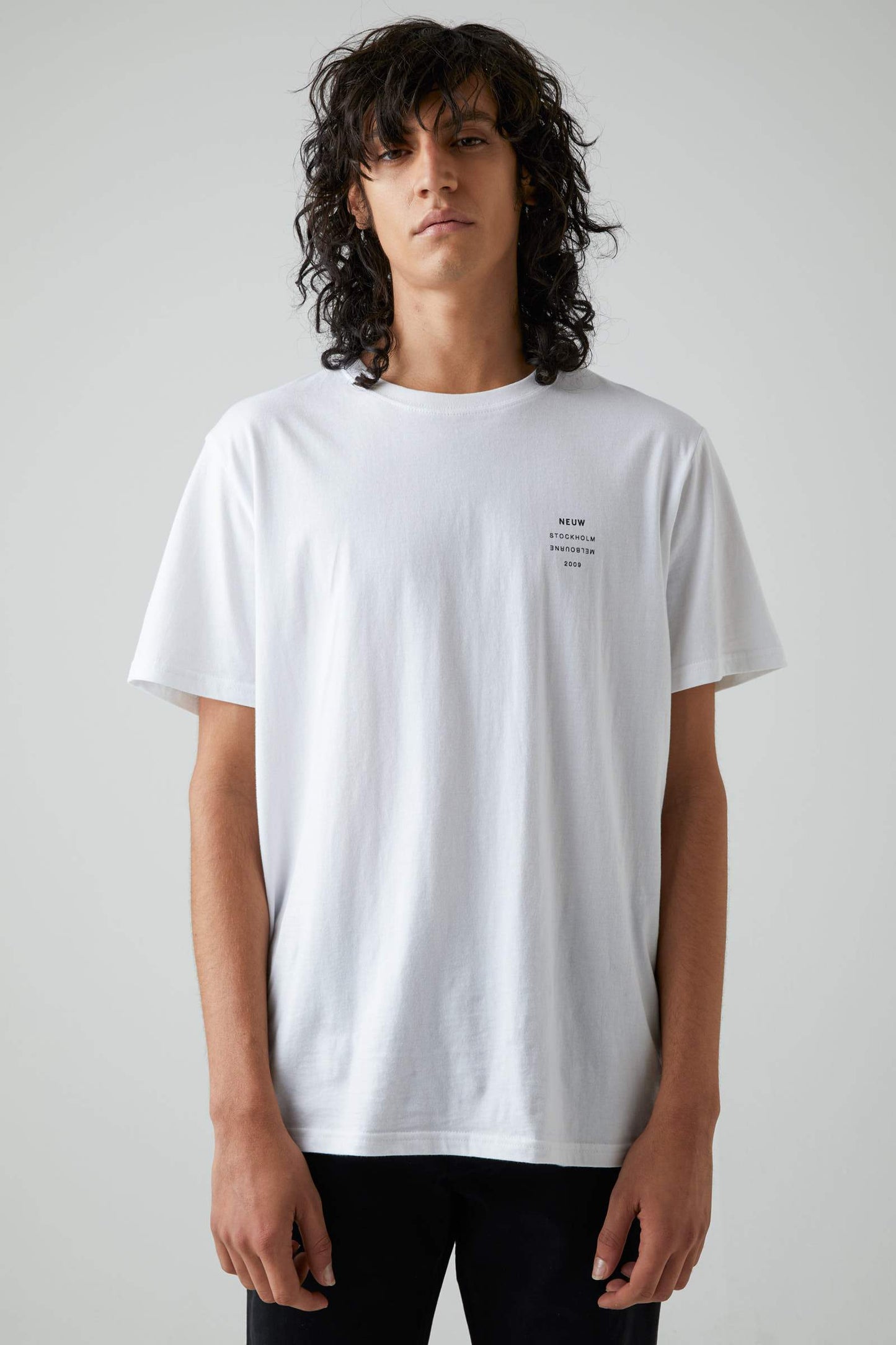 Neuw Band Tee White