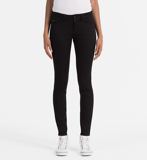 Calvin Klein Mid Rise Skinny - Po, 905, Stay Black - Mojo Independent Store