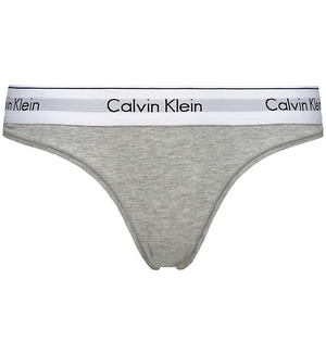 Calvin Klein Modern Cotton Thong, Grey - Mojo Independent Store