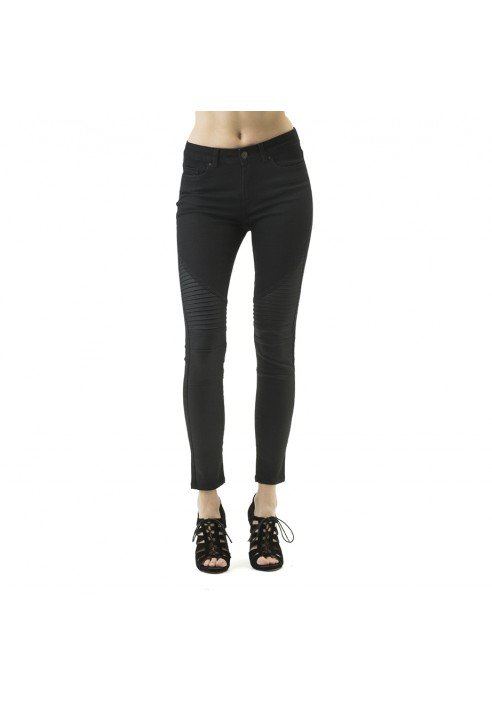 Un Jean Paris Ancle Biker Black - Mojo Independent Store