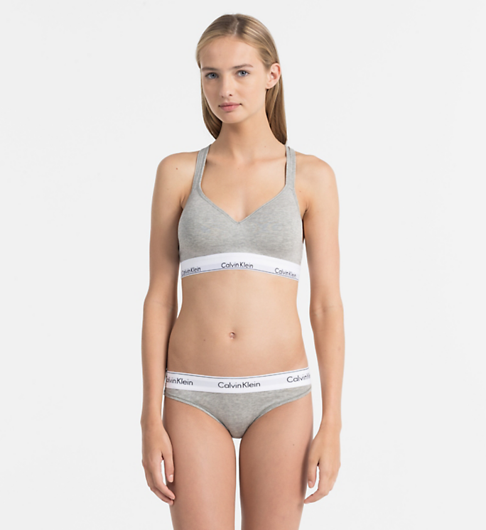 Calvin Klein Modern Cotton Bikini Grey - Mojo Independent Store