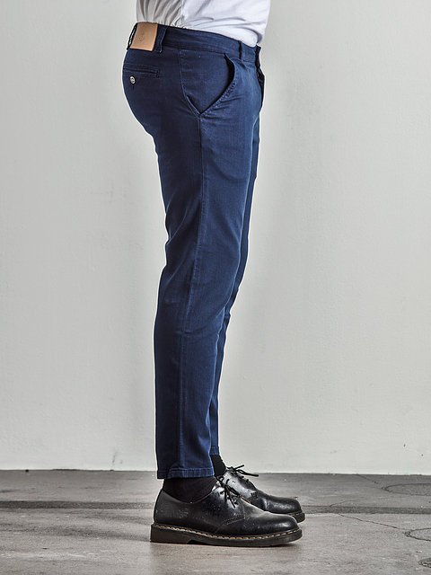 The Blue Uniform Bernta Chino Navy - Mojo Independent Store