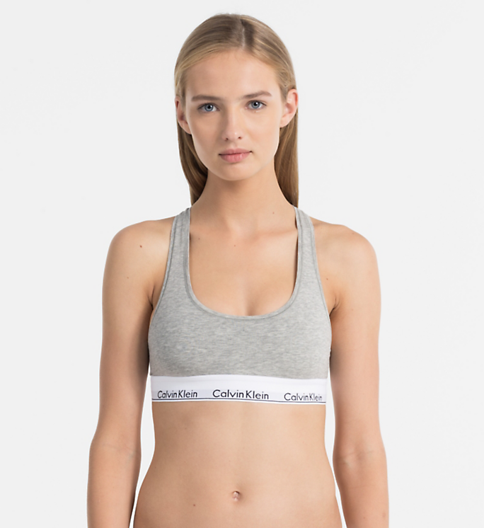 Calvin Klein Modern Cotton Top Grey - Mojo Independent Store