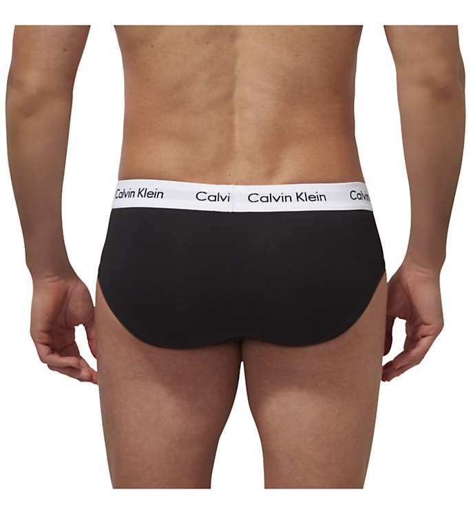 Calvin Klein 3 pack Hip Briefs White/Red/Navy - Mojo Independent Store