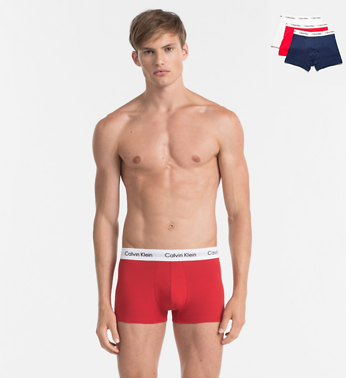 Calvin Klein 3 pack Low Rise Trunks - Mojo Independent Store