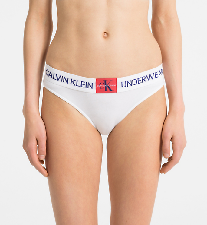 Calvin KleinMonogram Bikini White - Mojo Independent Store