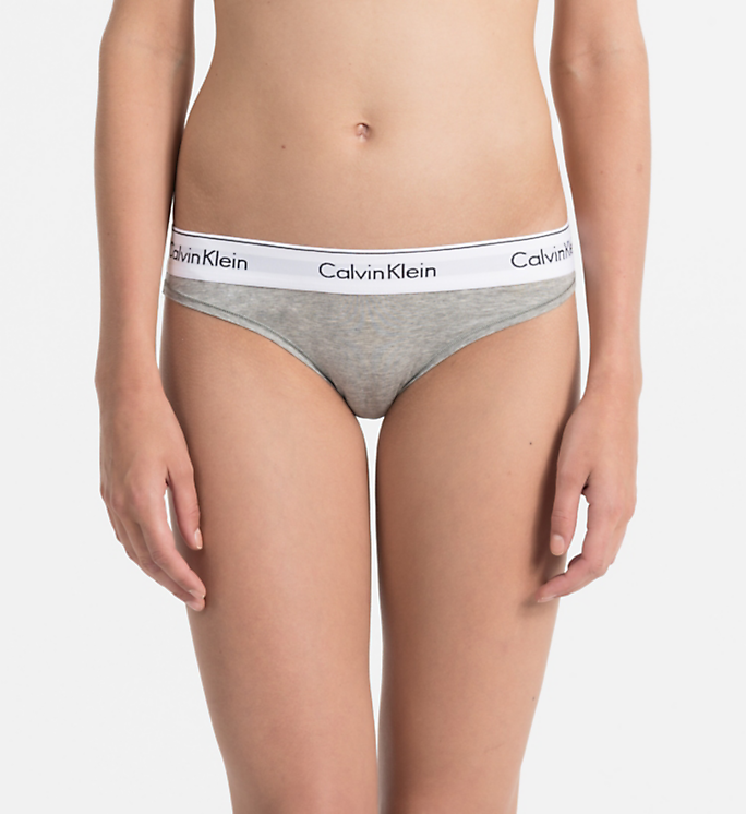 Calvin Klein Modern Cotton Bikini Grey - Mojo Independent Store