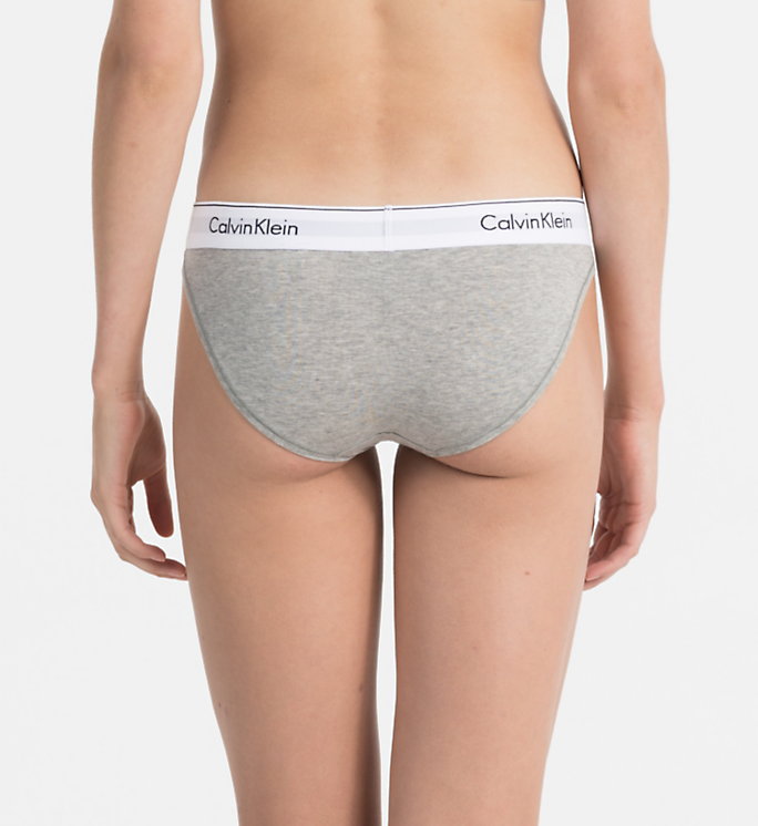 Calvin Klein Modern Cotton Bikini Grey - Mojo Independent Store