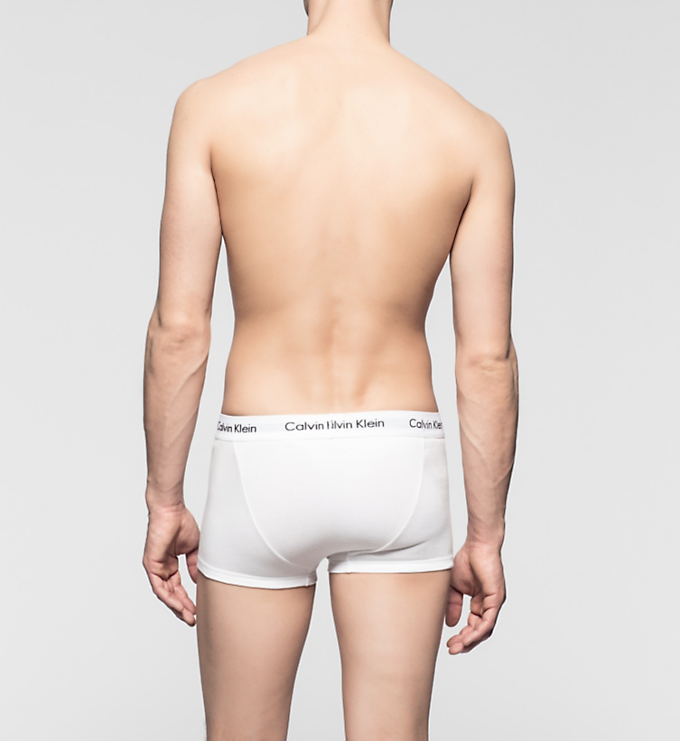 Calvin Klein 3 Pack Cotton Stretch White - Mojo Independent Store
