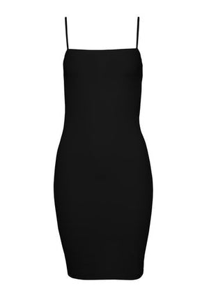 Ivyrevel Square Neck Strap Dress Black - Mojo Independent Store