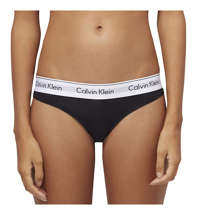 Calvin Klein Modern Cotton Thong, Black - Mojo Independent Store