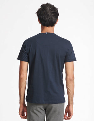 Les Deux Norregaard T-shirt Navy - Mojo Independent Store