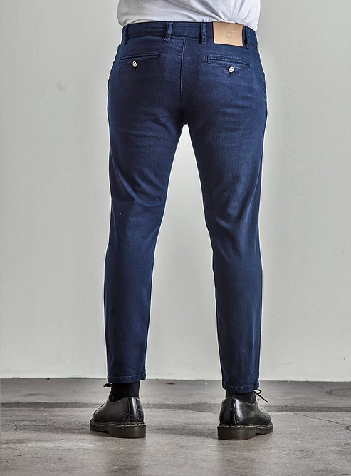 The Blue Uniform Bernta Chino Navy - Mojo Independent Store