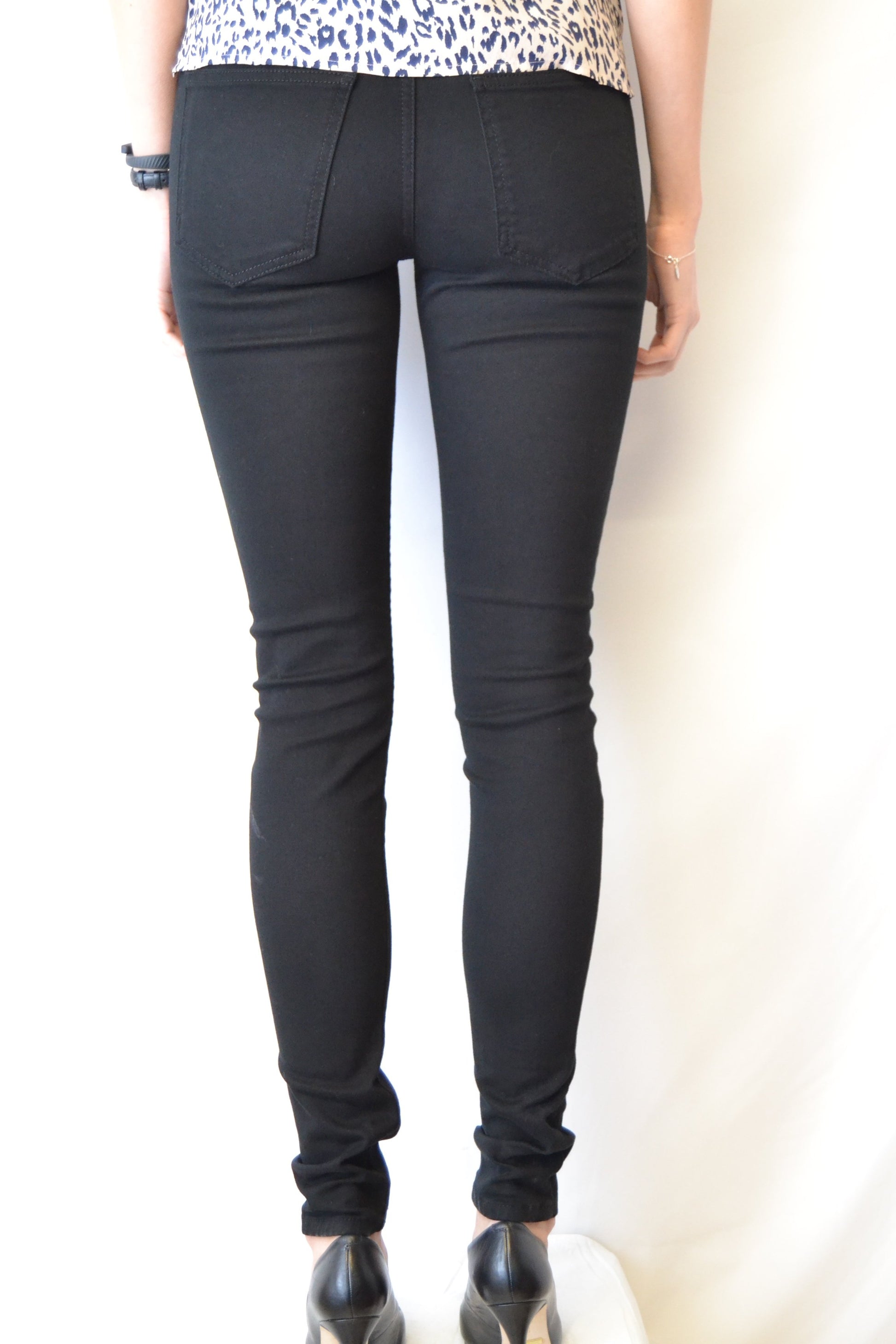 Just Female Stroke Jeans black twill - Mojo Independent Store