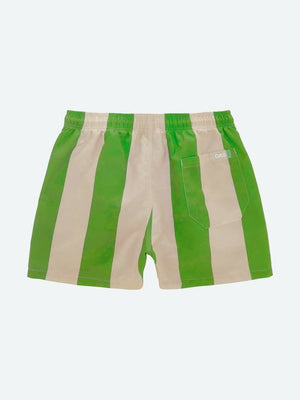 Oas Emerald Stripe Swim Shorts