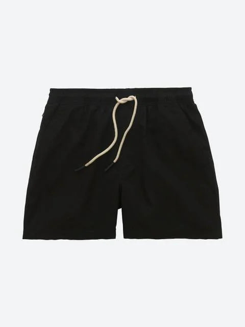 Oas Vacation Shorts Black Linen - Mojo Independent Store