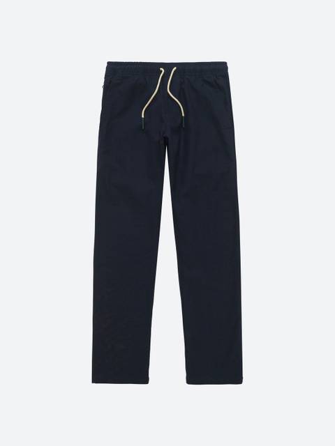 Oas Navy Linen Long Pant