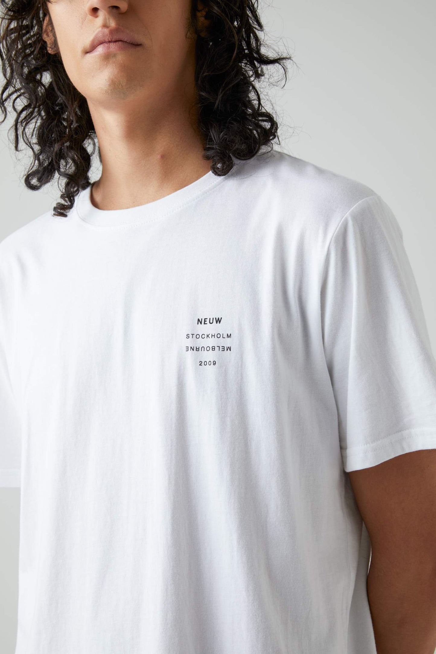 Neuw Band Tee White