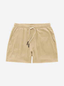 Oas Beige Terry Shorts