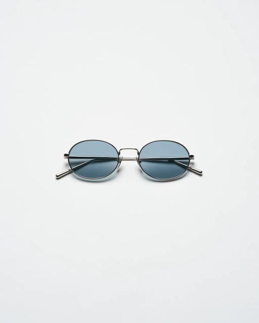 Chimi Eyewear Oval Silver/Blue