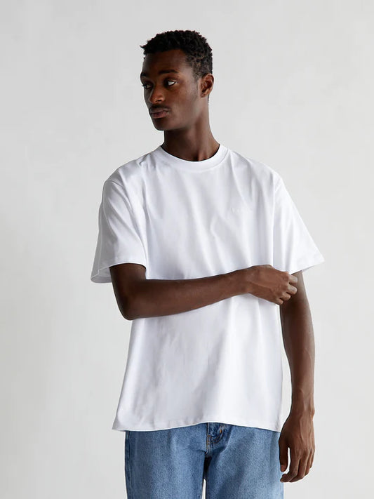 Woodbird Baine Base Tee White - Mojo Independent Store