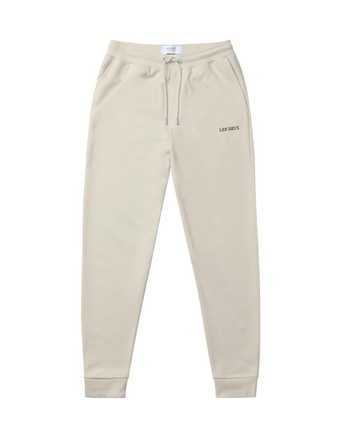 Les Deux Lens Sweatpants Ivory/Black