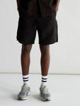 Woodbird Bommy Linen Shorts Black
