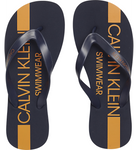 Calvin Klein FF Sandals Blue Shadow - Mojo Independent Store