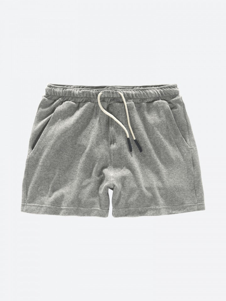 Oas Grey Melange Terry Shorts - Mojo Independent Store