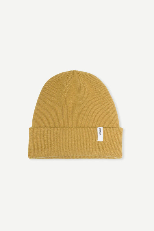 Samsøe Samsøe The Beanie Mustard Gold