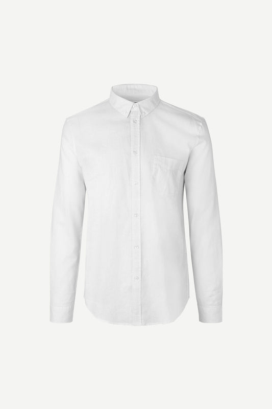 Samsøe Samsøe Liam BA Shirt Linen White