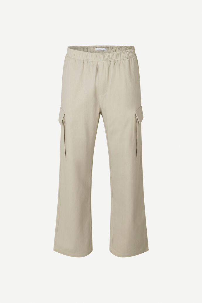 Samsøe Samsøe Jabari Cargo Trousers Oatmeal