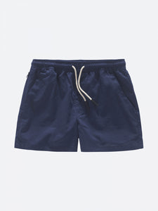 Oas Vacation Shorts Navy Linne - Mojo Independent Store