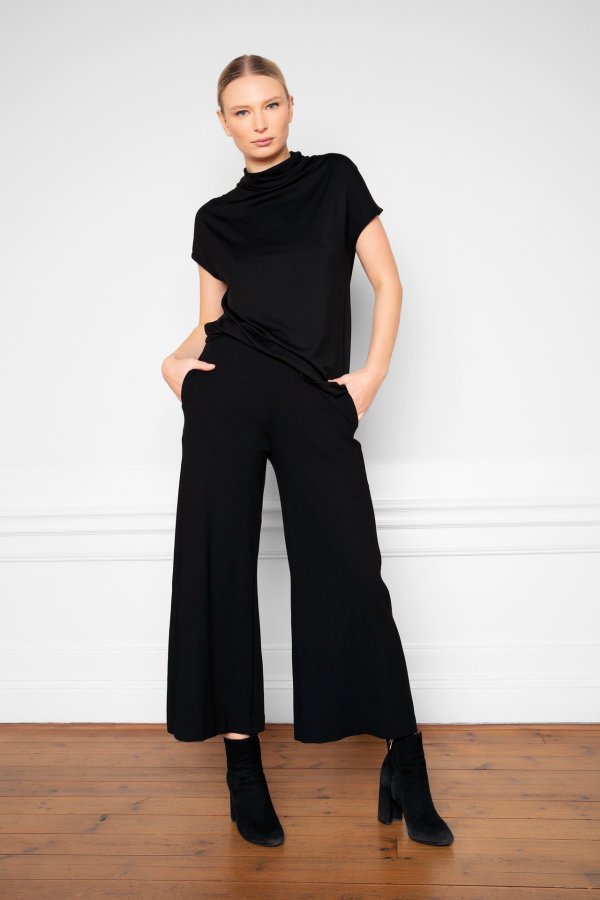 Residus Lottie Wide Pants Black