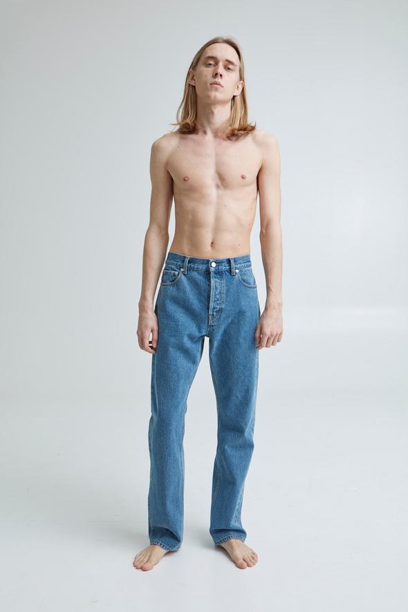 Séfr Straight Cut Jeans Stone Wash - Mojo Independent Store