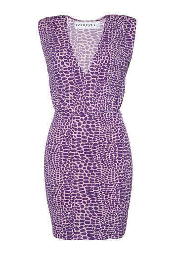 Ivyrevel Sharp Shoulder Mini Dress Pink - Mojo Independent Store