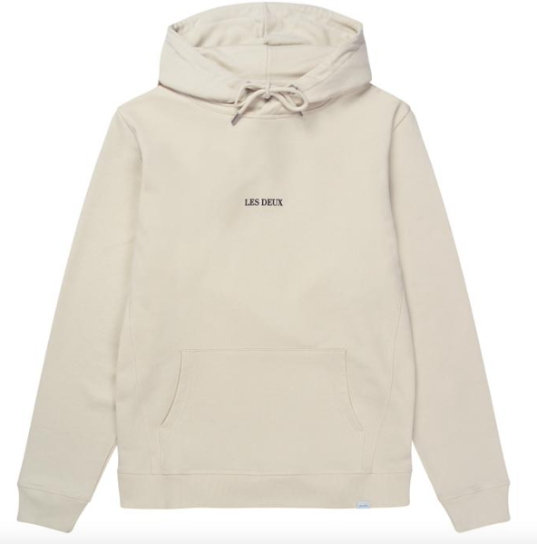 Les Deux Lens Hoodie Ivory/Black