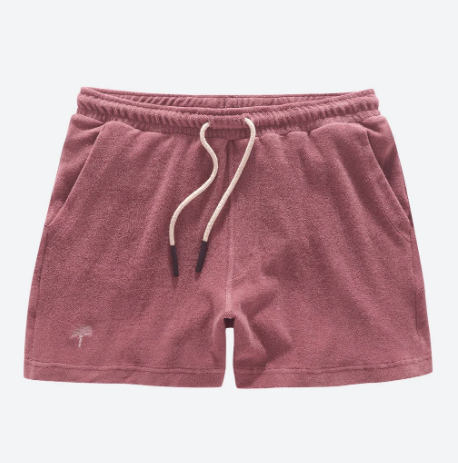 Oas Dusty Plum Terry Shorts