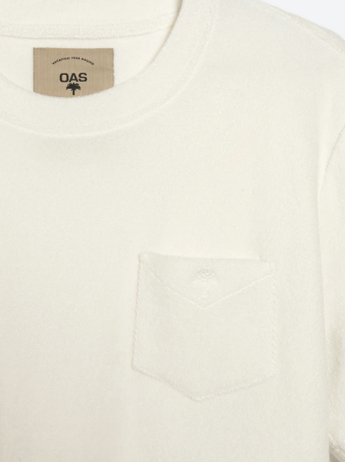 Oas Terry T-shirt White