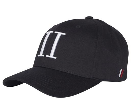 Les Deux Encore Baseball Cap Black/White